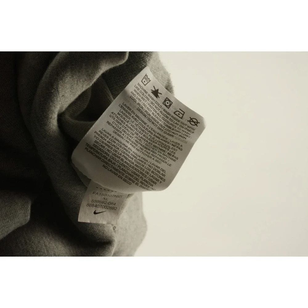 Nike Tech Fleece Full Zip Hoodie Men's XL Gray Heather High‎ Neck Jacket